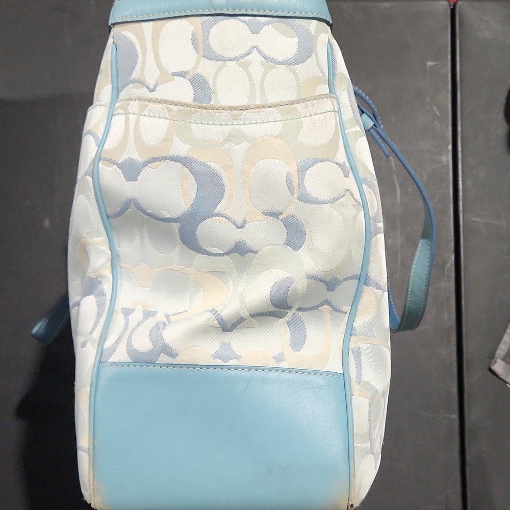 Coach Signature Diaper Bag - Picture 9 of 16
